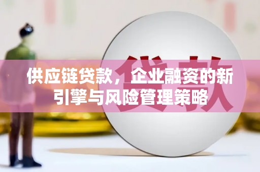 盐亭供应链贷款，企业融资的新引擎与风险管理策略