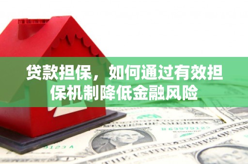 盐亭贷款担保，如何通过有效担保机制降低金融风险