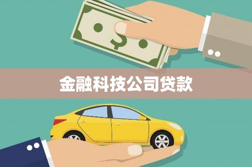 盐亭金融科技公司贷款