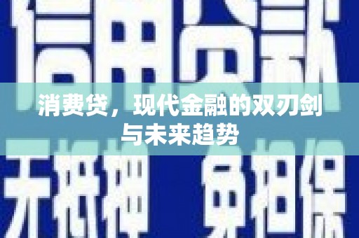 盐亭消费贷，现代金融的双刃剑与未来趋势